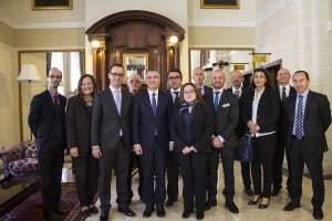 12. Dr Simon Busuttil visits the newly refurbished Victoria Hotel 2