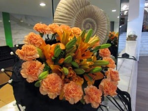 22. Italian floral designer shows her creativeness at the Seashells Resort at Suncrest