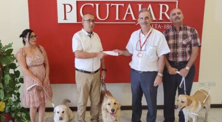 Josanne Cassar P Cutajar Foundation Donates Two Guide Dogs